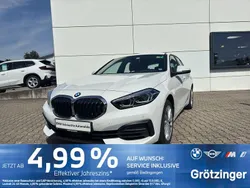 Weiss Gebraucht 2022 BMW 118 Advantage Kleinwagen | 22.640 € (Fairer Preis)