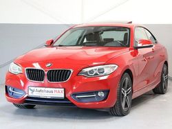 Rot Gebraucht 2014 BMW 218 Sport Line Coupé | 16.990 € (Fairer Preis)
