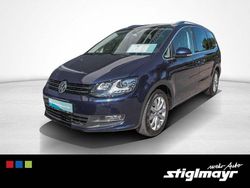 Atlantik blue metallic Gebraucht 2021 VW Sharan Highline Van / Kleinbus | 30.470 € (Etwas zu teuer)