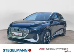 Mythosschwarz metallic Gebraucht 2022 Audi e-tron S-Line SUV | 31.790 € (Guter Preis)