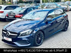 Blau Gebraucht 2018 Mercedes A200 AMG Limousine | 18.990 € (Guter Preis)