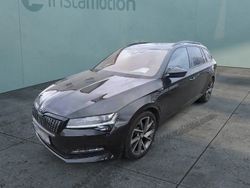 Schwarz Gebraucht 2021 Skoda Superb SportLine Kombi | 26.518 € (Fairer Preis)