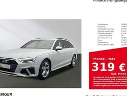 Gletscherweiß metallic Gebraucht 2022 Audi A4 S-Line Kombi | 30.880 € (Guter Preis)