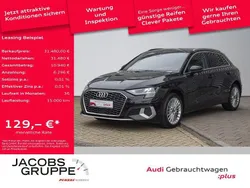 Schwarz Gebraucht 2024 Audi A3 Sportback Advanced Plus Limousine | 31.480 € (Guter Preis)