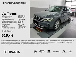 Grau Gebraucht 2021 VW Tiguan Elegance SUV | 24.390 € (Guter Preis)