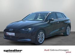 Schwarz (mythosschwarz metallic) Gebraucht 2025 Audi A3 Sportback Advanced Plus Kleinwagen | 29.481 € (Fairer Preis)