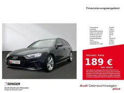 Mythosschwarz metallic Gebraucht 2023 Audi A4 S-Line Kombi | 36.280 € (Superpreis)