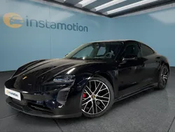 Schwarz Gebraucht 2023 Porsche Taycan GTS Limousine | 97.099 € (Fairer Preis)