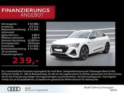 Gletscherweiß metallic Gebraucht 2021 Audi e-tron Sportback S-Line SUV | 33.980 € (Superpreis)