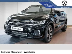 Schwarz Neu 2025 VW T-Roc Cabriolet R-line Cabrio | 50.564 € (Teuer)