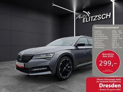 Graphitegrau metallic Gebraucht 2022 Skoda Superb SportLine Kombi | 33.490 € (Etwas zu teuer)