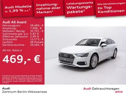 Gletscherweiß metallic Gebraucht 2023 Audi A6 Design Kombi | 38.489 € (Guter Preis)