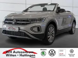 Ivory silver metallic Neu 2025 VW T-Roc Cabriolet Goal Cabrio | 41.560 € (Guter Preis)