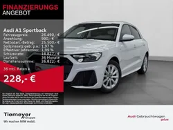 Weiß Gebraucht 2024 Audi A1 Sportback S-Line Kleinwagen | 26.490 € (Fairer Preis)
