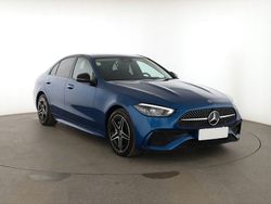 Blau Gebraucht 2023 Mercedes C300e AMG Limousine | 45.815 € (Etwas zu teuer)