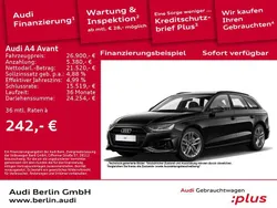 Mythosschwarz metallic Gebraucht 2021 Audi A4 Ambiente Kombi | 26.900 € (Fairer Preis)