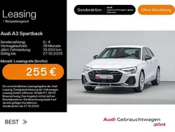 Gletscherweiß metallic Gebraucht 2025 Audi A3 S-Line Limousine | 34.449 € (Superpreis)
