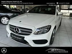 Manufaktur diamantweiß bright (metallic) Gebraucht 2016 Mercedes C250 AMG Limousine | 24.950 € (Etwas zu teuer)