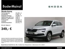 Brillantsilber metallic Gebraucht 2021 Skoda Karoq Clever SUV | 25.260 € (Fairer Preis)