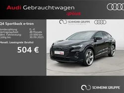Mythosschwarz metallic Gebraucht 2024 Audi Q4 Sportback e-tron Ambiente SUV | 51.980 €