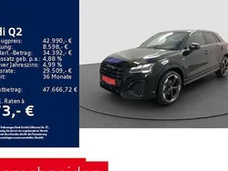 Schwarz Gebraucht 2025 Audi Q2 S-Line SUV | 42.990 €