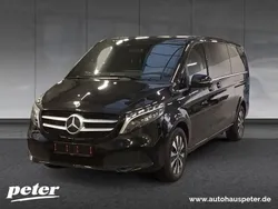 Schwarz obsidianschwarz metall Gebraucht 2023 Mercedes V300 Avantgarde Van / Kleinbus | 53.300 € (Superpreis)