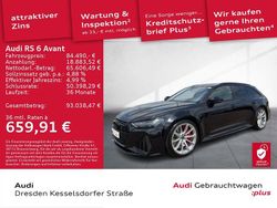 Sebringschwarz kristalleffekt Gebraucht 2022 Audi RS6 Ambiente Kombi | 84.490 € (Superpreis)