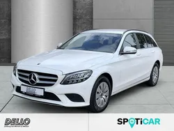 Weiß Gebraucht 2021 Mercedes C180 Business Kombi | 21.880 € (Superpreis)