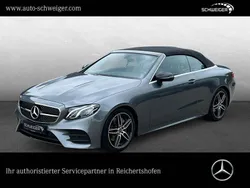 Grau Gebraucht 2018 Mercedes E200 AMG line Cabrio | 35.900 € (Fairer Preis)