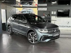 Grau Gebraucht 2022 VW Tiguan Allspace R-line SUV | 41.900 € (Fairer Preis)
