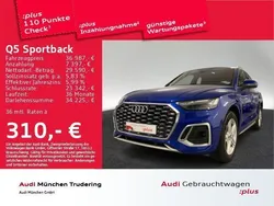 Ultrablau metallic Gebraucht 2021 Audi Q5 Sportback S-Line SUV | 42.334 € (Fairer Preis)