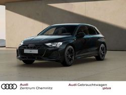 Mythosschwarz metallic Gebraucht 2024 Audi A3 Sportback S-Line Kleinwagen | 54.990 €