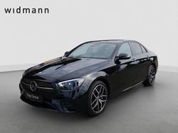 Metalliclack obsidianschwarz Gebraucht 2022 Mercedes E300 AMG Limousine | 37.850 € (Teuer)