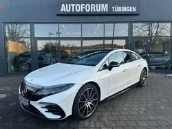 Weiß Gebraucht 2022 Mercedes EQS450+ AMG line Limousine | 58.580 € (Fairer Preis)