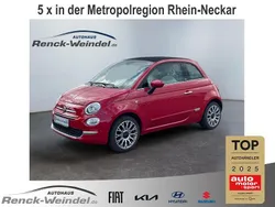 Rot Gebraucht 2018 Fiat 500C Lounge Cabrio | 11.689 € (Fairer Preis)