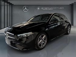 Schwarz Gebraucht 2024 Mercedes A200 AMG Limousine | 29.950 € (Fairer Preis)