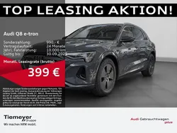 Magnetgrau Gebraucht 2024 Audi Q8 e-tron Advanced Plus SUV | 61.040 € (Etwas zu teuer)