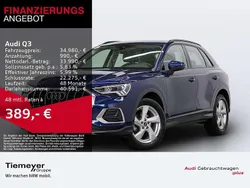 Blau Gebraucht 2024 Audi Q3 Advanced SUV | 34.980 € (Superpreis)