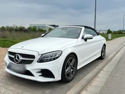 Weiß Gebraucht 2020 Mercedes C180 AMG line Cabrio | 31.998 € (Guter Preis)