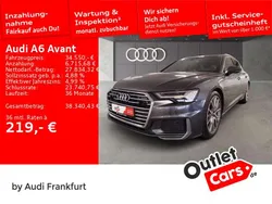 Daytonagrau perleffekt/daytona Gebraucht 2022 Audi A6 Sport Kombi | 34.550 € (Superpreis)