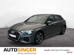Daytonagrau perleffekt Gebraucht 2021 Audi A3 Sportback e-tron S-Line Limousine | 26.840 € (Etwas zu teuer)