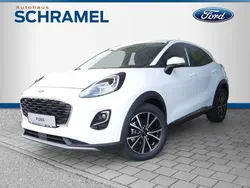 Weiss (frostweiãÿ) Gebraucht 2022 Ford Puma Titanium Coupé | 24.490 € (Teuer)