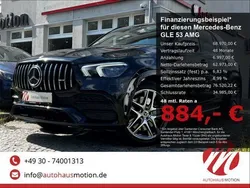 Obsidianschwarz metalliclack Gebraucht 2020 Mercedes GLE53 AMG AMG SUV | 68.970 € (Fairer Preis)