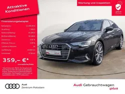Mythosschwarz metallic Gebraucht 2023 Audi A6 Sport Limousine | 52.490 € (Teuer)