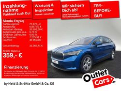 Raceblau metallic Gebraucht 2021 Skoda Enyaq iV Suite SUV | 27.470 € (Fairer Preis)