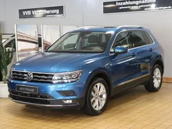 Blau Gebraucht 2017 VW Tiguan Highline SUV | 22.900 € (Guter Preis)