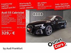 Mythosschwarz metallic/verdeck Gebraucht 2023 Audi S5 Cabriolet Sport Cabrio | 50.850 € (Superpreis)