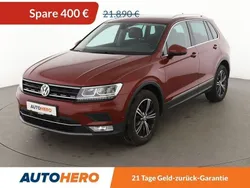 Rot Gebraucht 2017 VW Tiguan Highline SUV | 20.430 € (Guter Preis)
