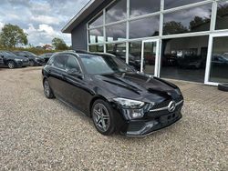 Schwarz Gebraucht 2024 Mercedes C220 AMG line Limousine | 34.900 € (Superpreis)