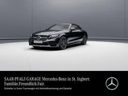 Lack obsidianschwarz Gebraucht 2018 Mercedes C220 AMG Cabrio | 29.950 € (Guter Preis)